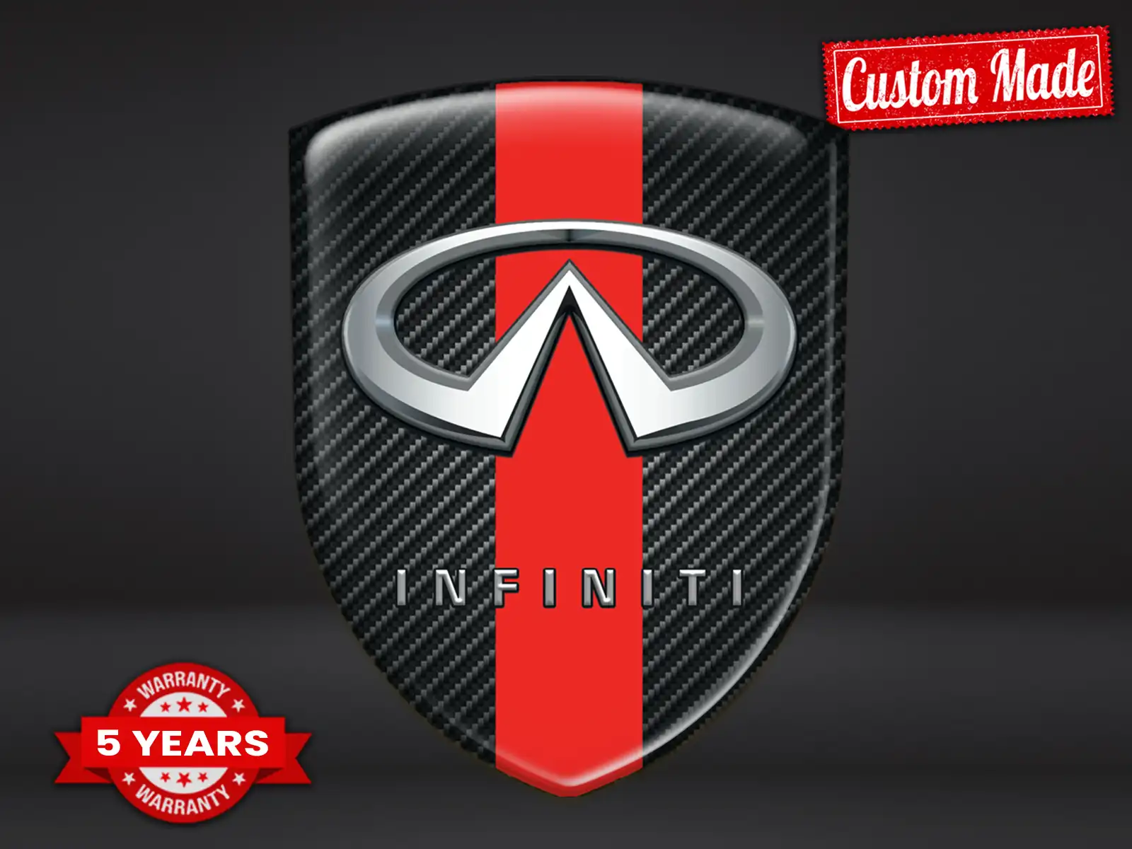 Infiniti Große Autosticker Modern Edition Maximal Robust